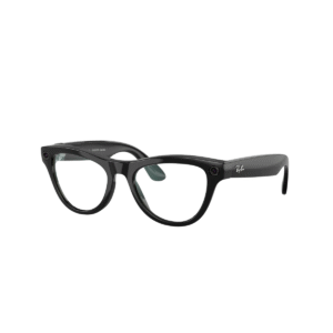 RAY BAN META 4010 SKYLER BLACK CLEAR BLUE LIGHT FILTER